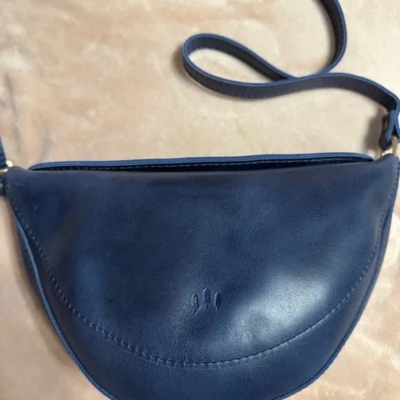 Portland Leather Koala Medium Sling COWBOY BLUE M New - Picture 3 of 7